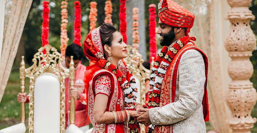 لباس های شیک ساری هندی عروس جدید 2020 (زیبا و لاکچری)